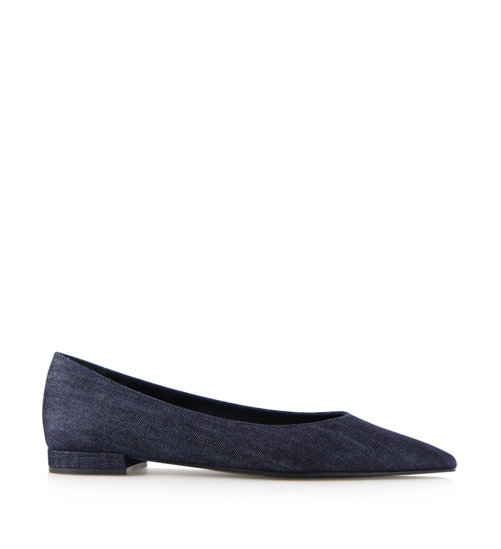 Gisela ballerinas, denim