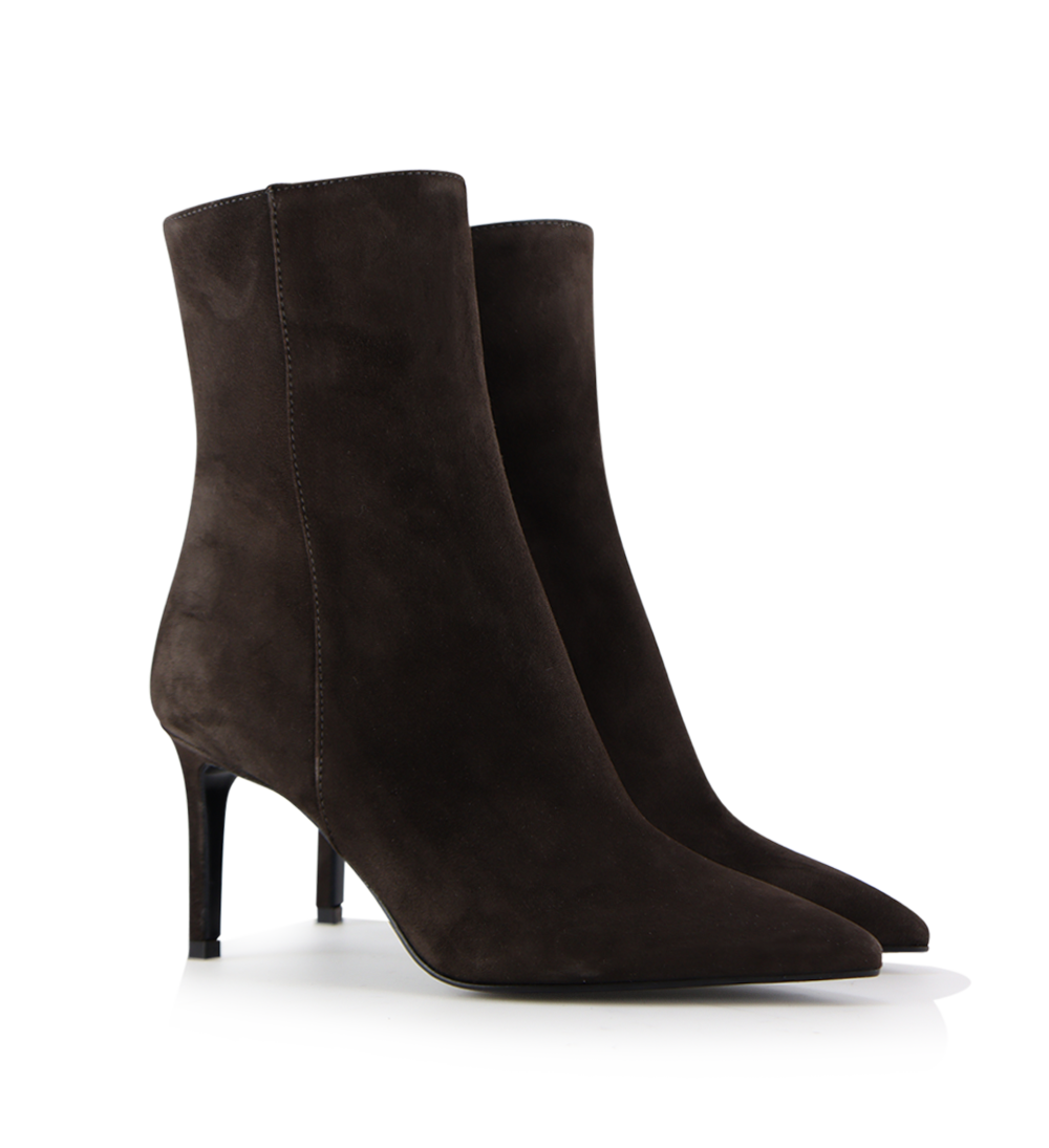 Ravna 70 boots, dark brown suede