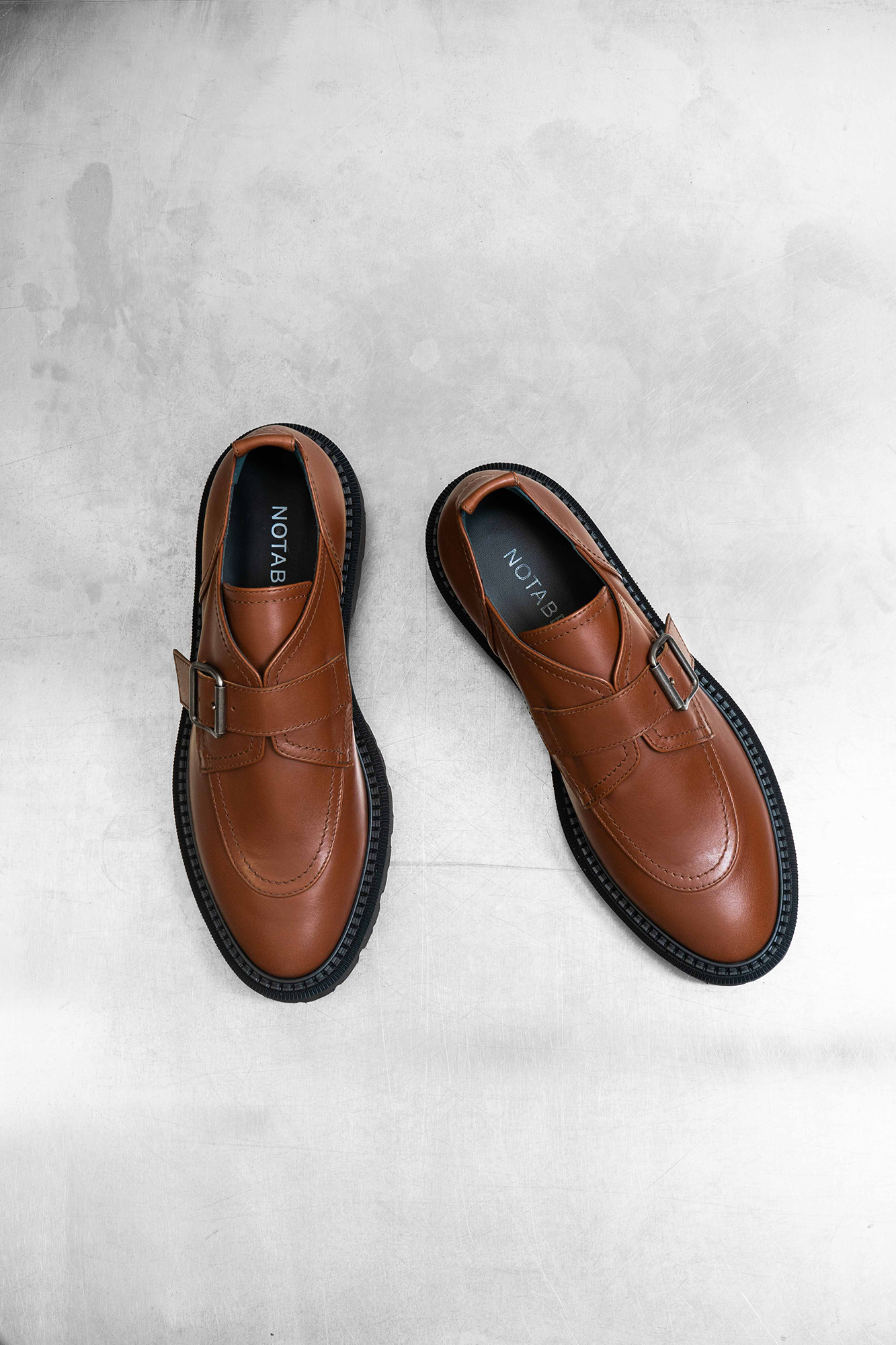 Tenora loafers, brown leather