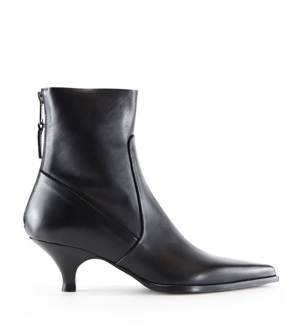 Yaz 50 støvler, sort læder