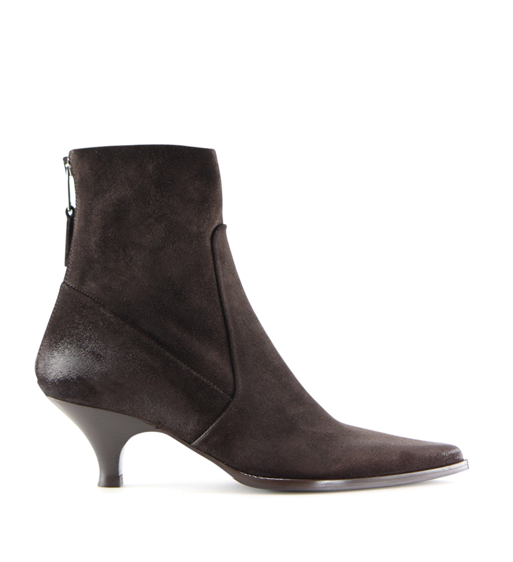 Yaz 50 støvler, mørkebrun ruskind