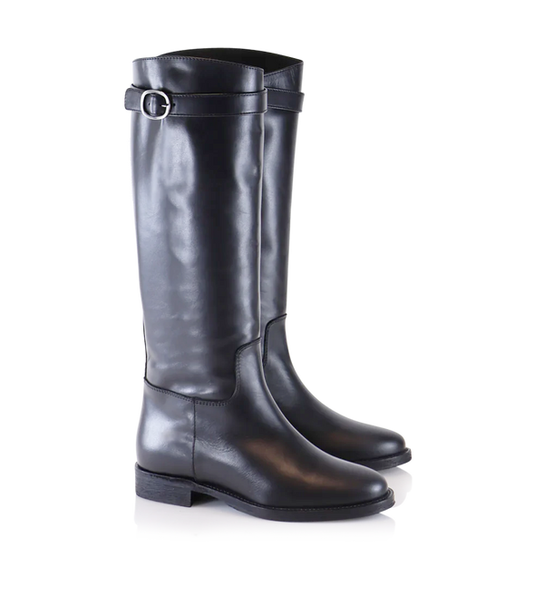 ISABEL, Black leather