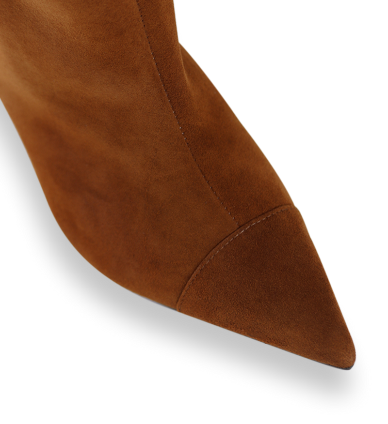 ANGIE, Cognac Suede