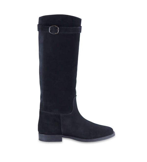 ISABEL, Black Suede