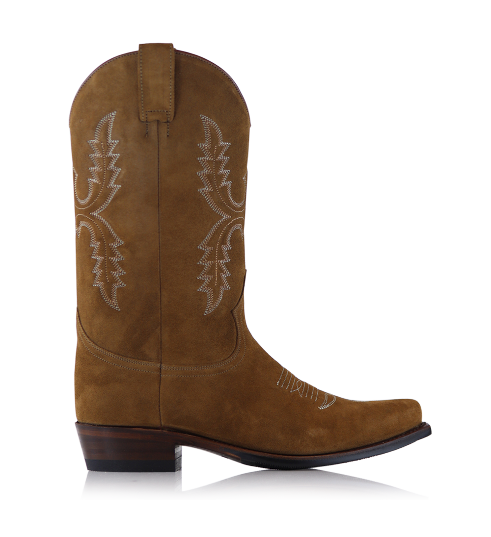Diego cowboy boots, brown leather