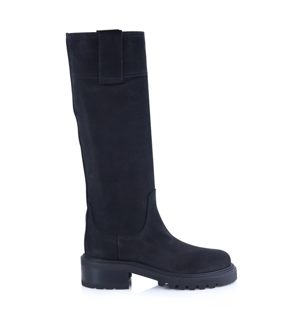 SALLY, Black Suede