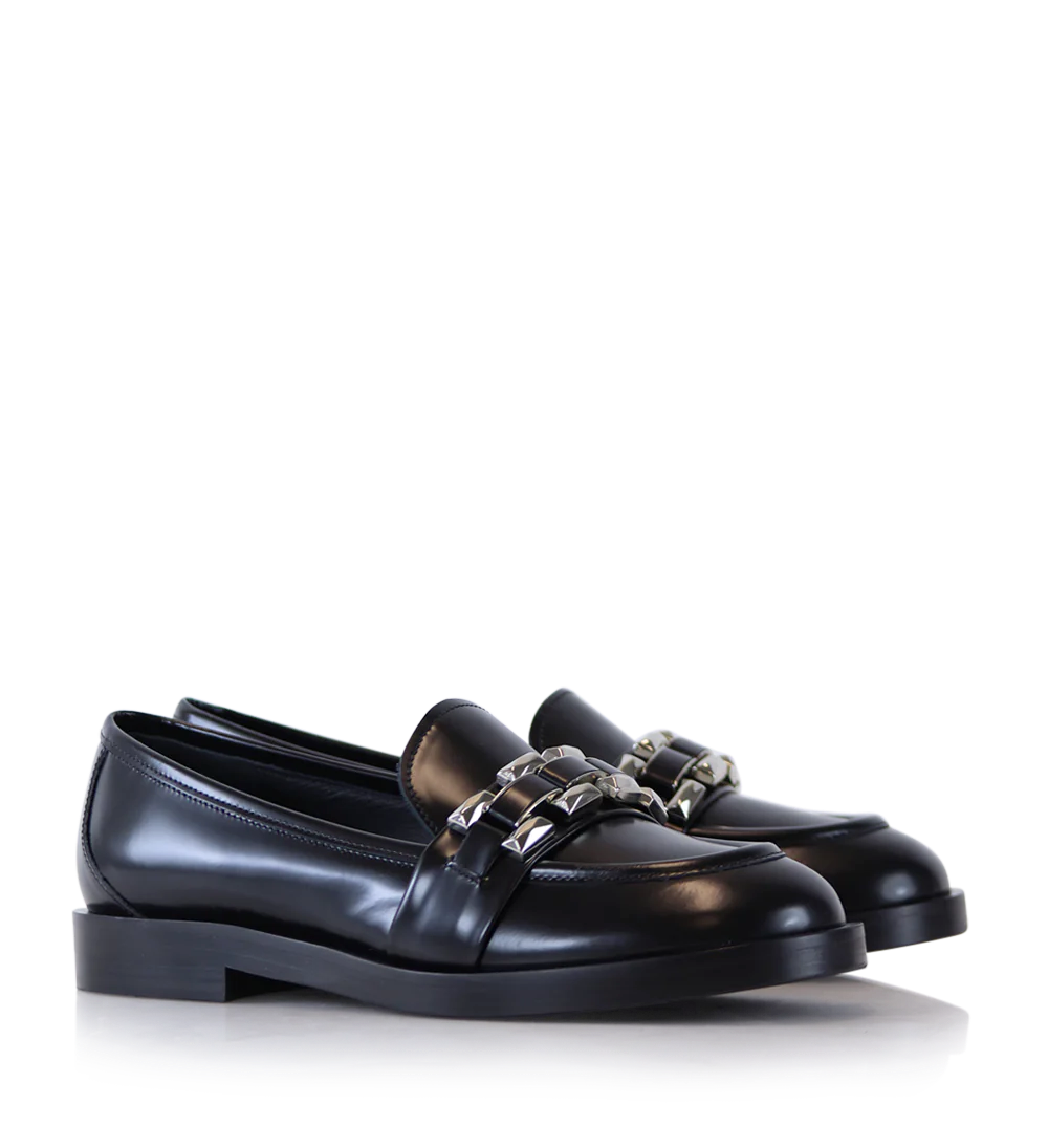 Bliss loafers, black leather