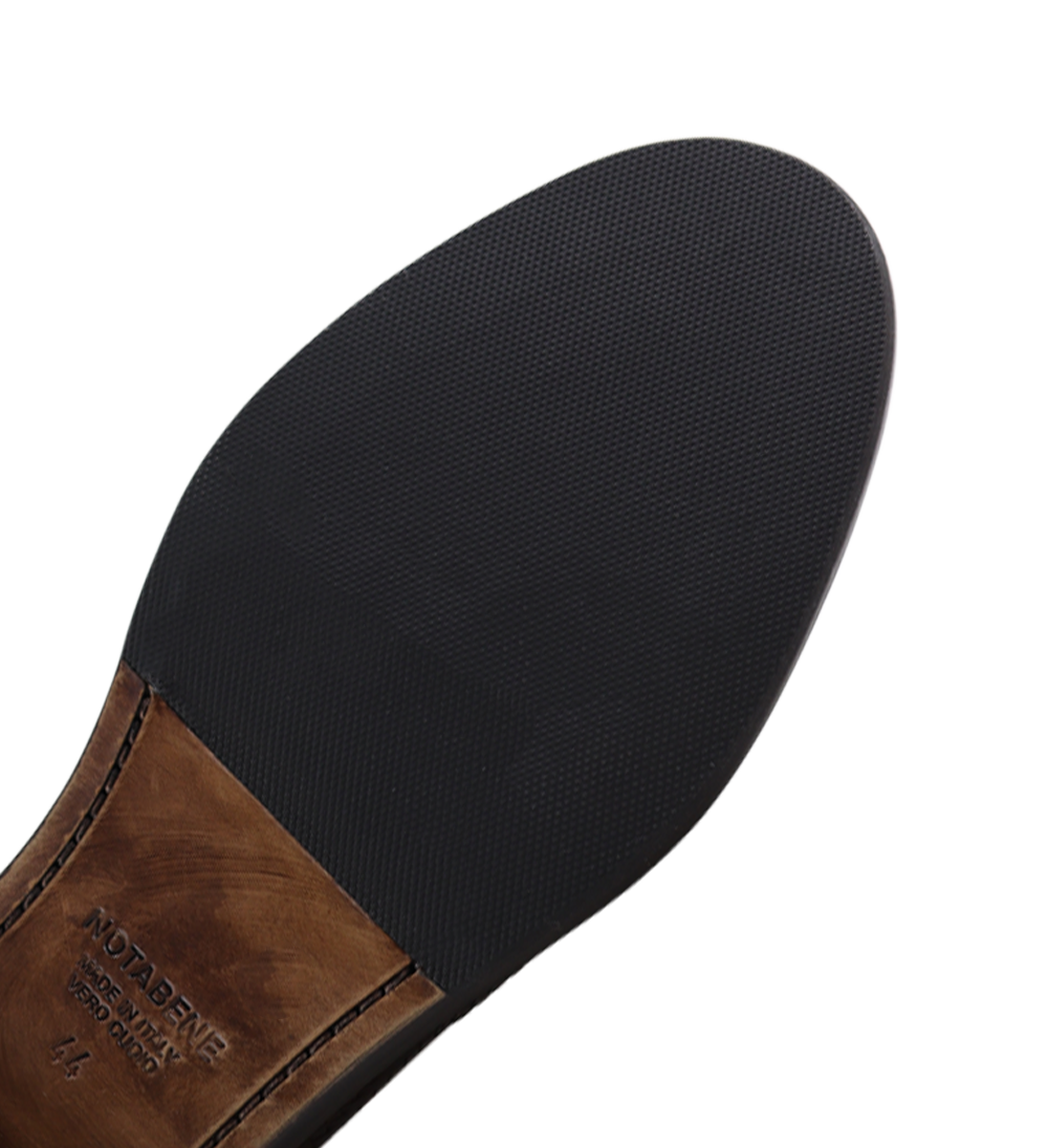 Vittorio loafers, brun læder