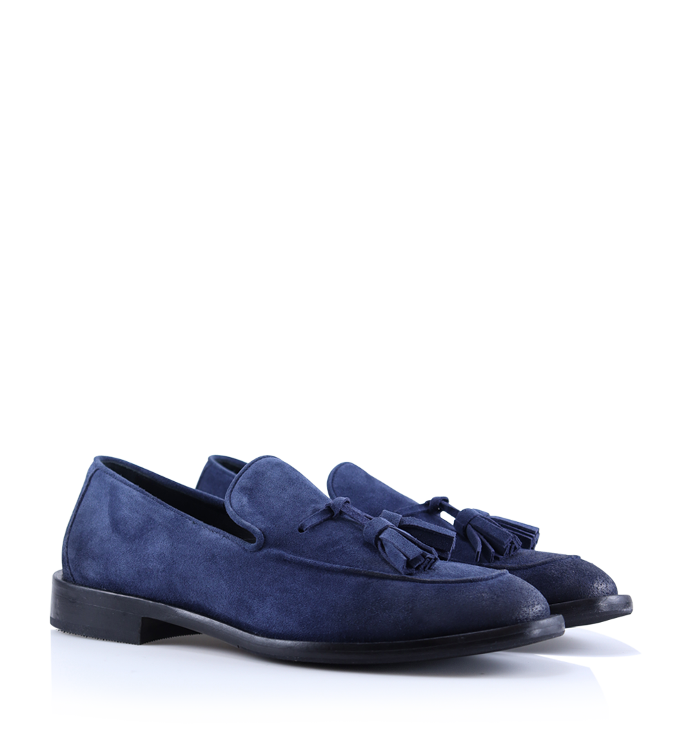 Vico loafers, blue suede