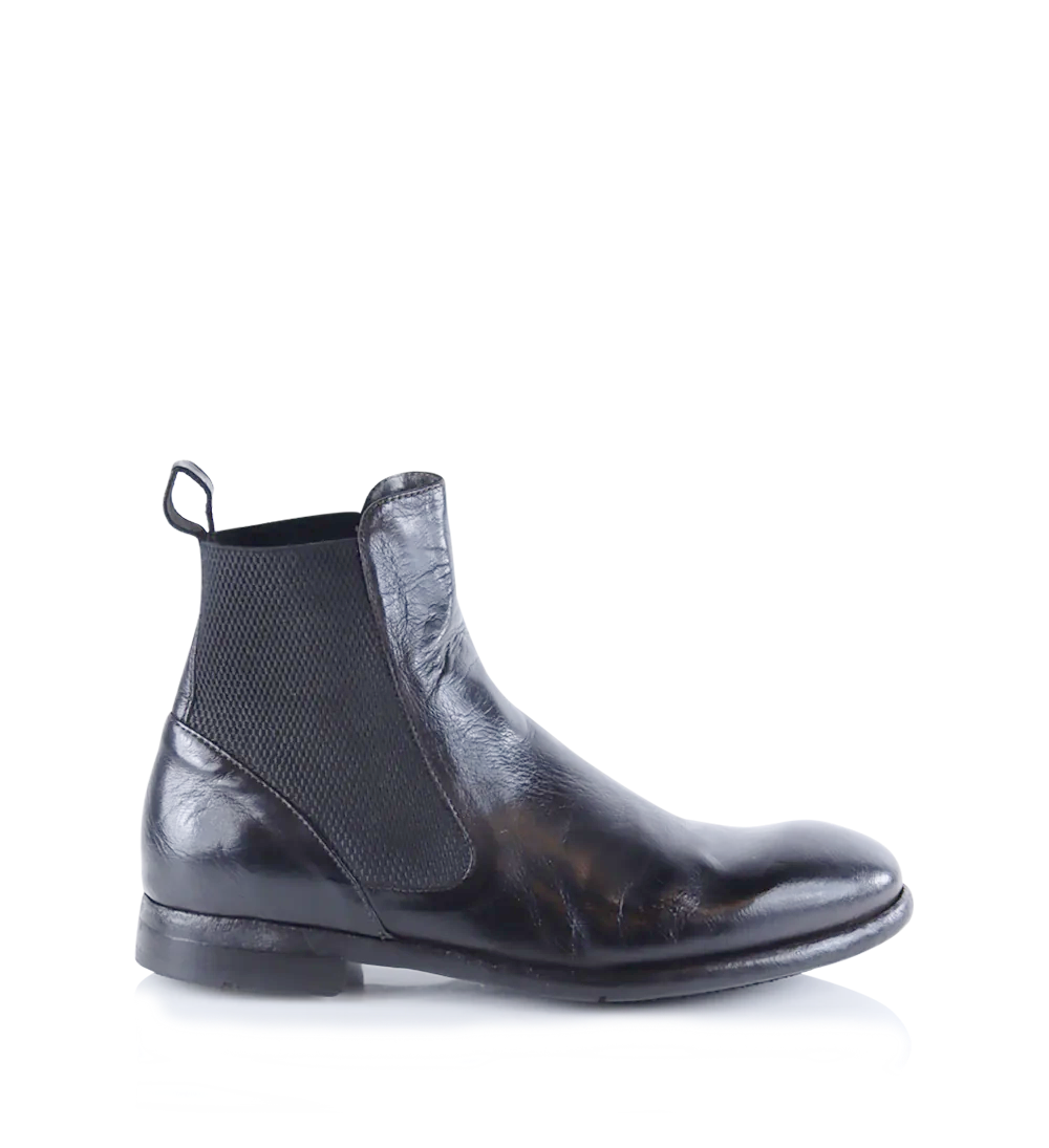 Luca Chelsea Boots, Dark Brown Leather
