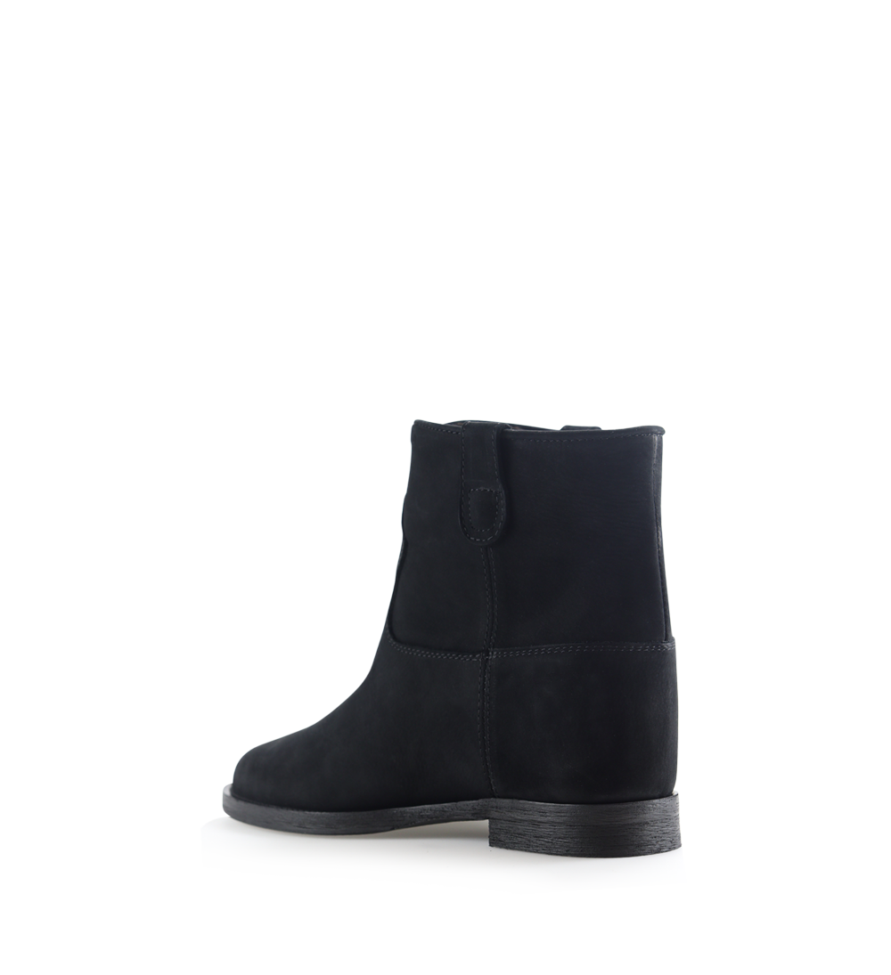 Isa boots, black nubuck