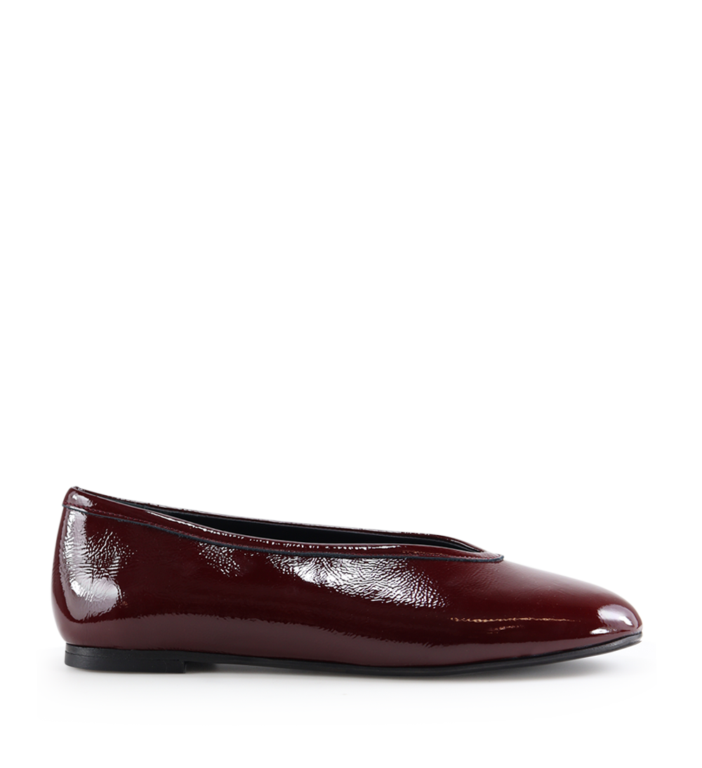 Betty ballerinas, bordeaux patent