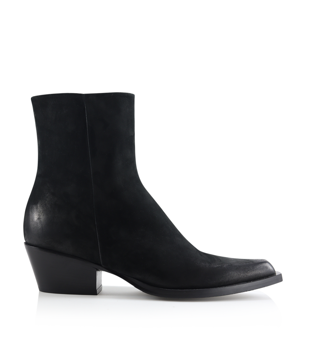 Lucy boots, black nubuck