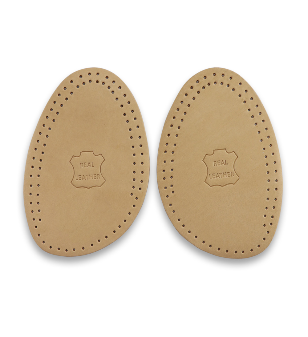 Forefoot soles Leather