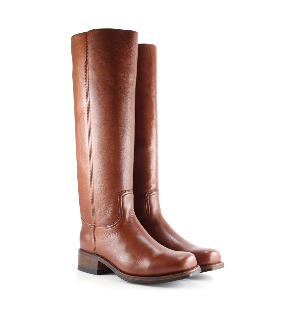 Achilla boots, brown leather