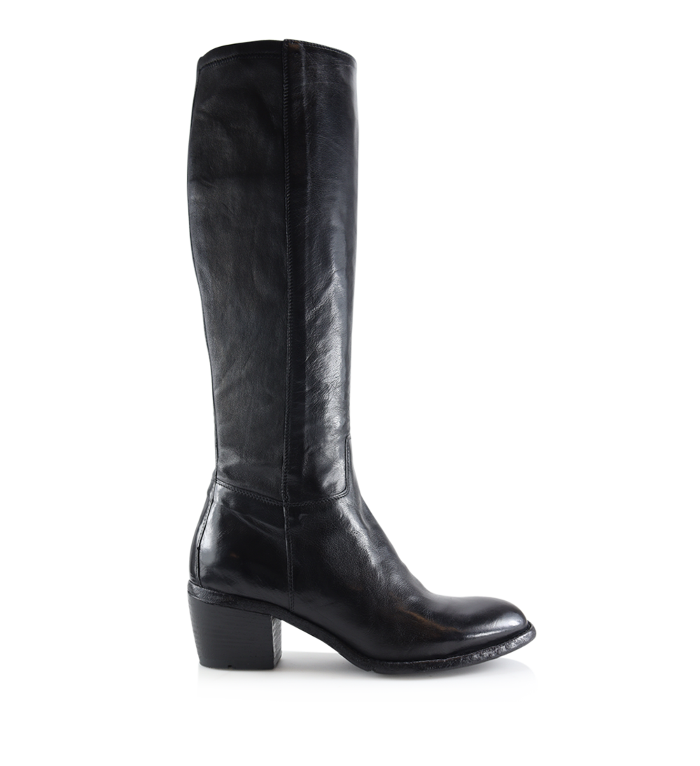 Nora boots, black leather