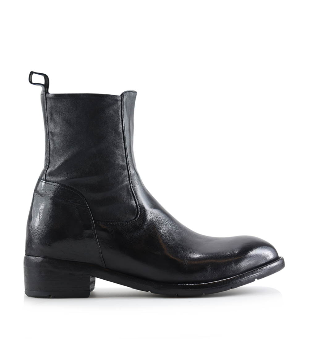 Margaret chelsea boots, black leather