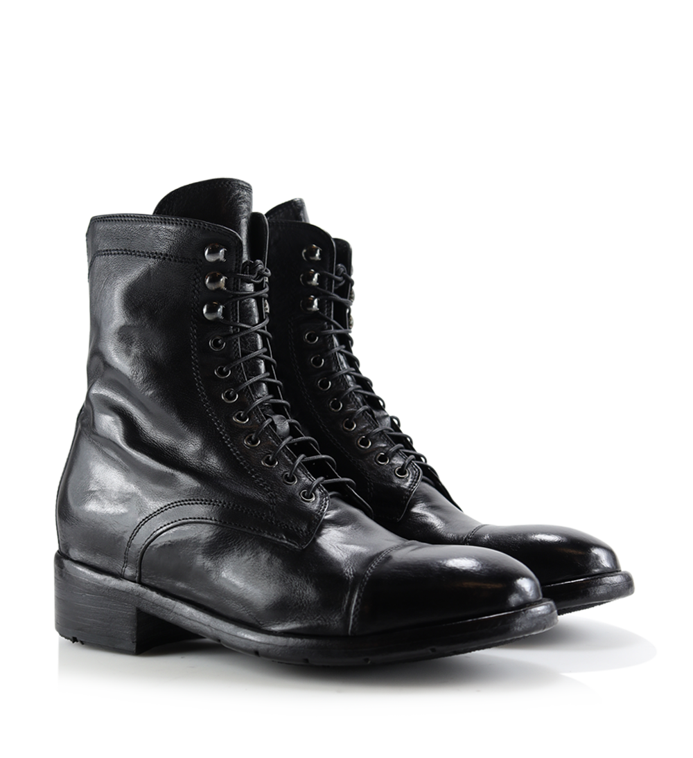 Marina boots, black leather