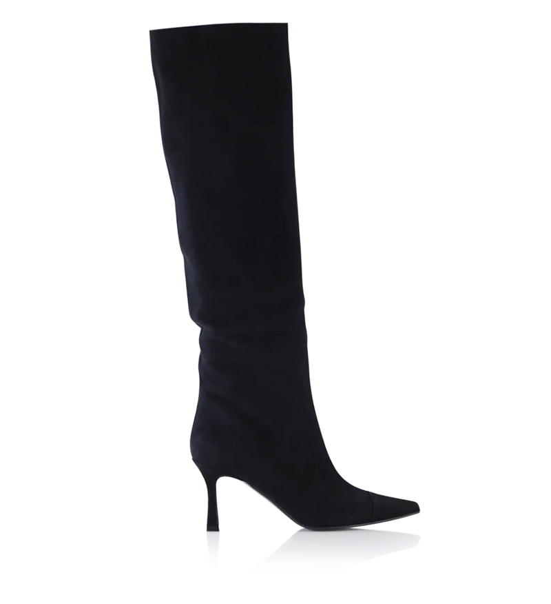ANGIE, Black Suede