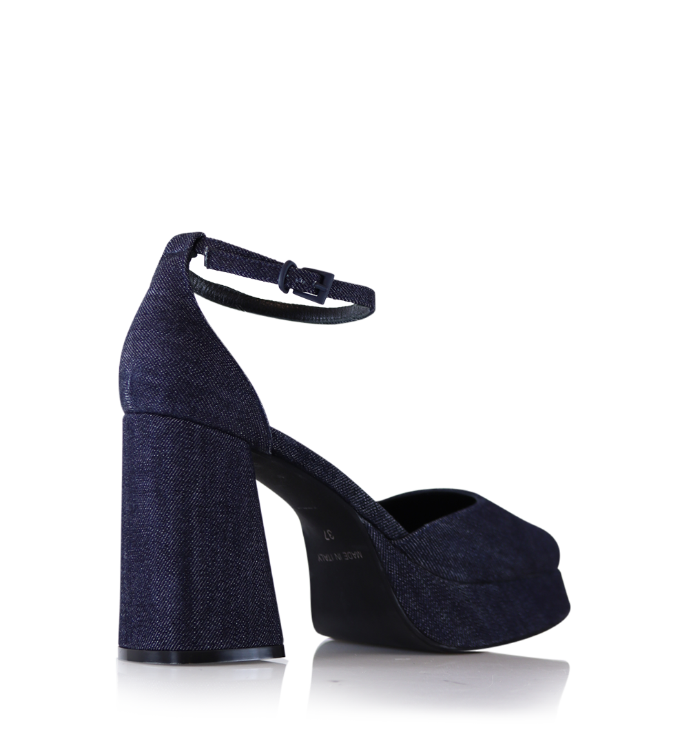 Hanni 100 pumps, denim