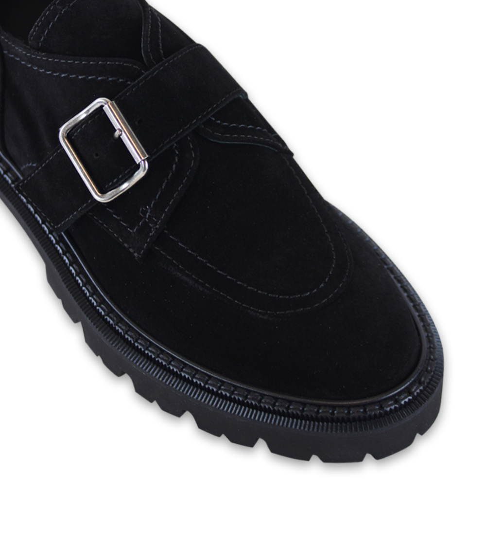 Tenora loafers, black suede