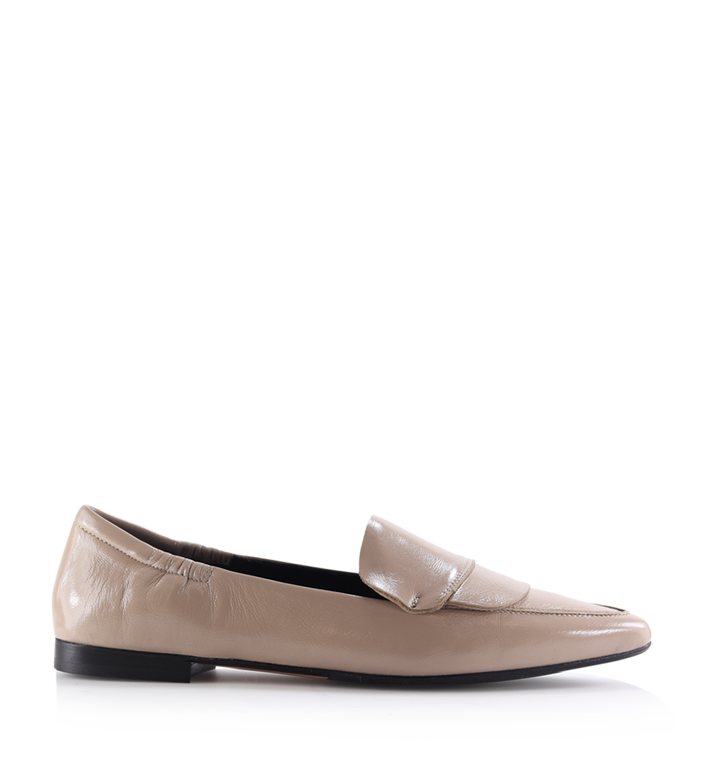 Romy II loafers, nude lak