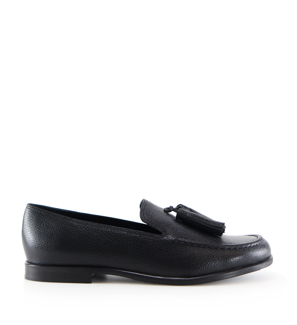 Selva loafers, black leather