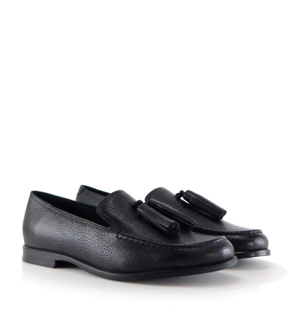 Selva loafers, black leather