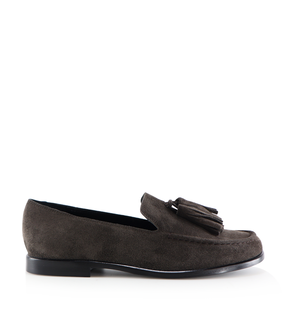 Selva loafers, brown suede