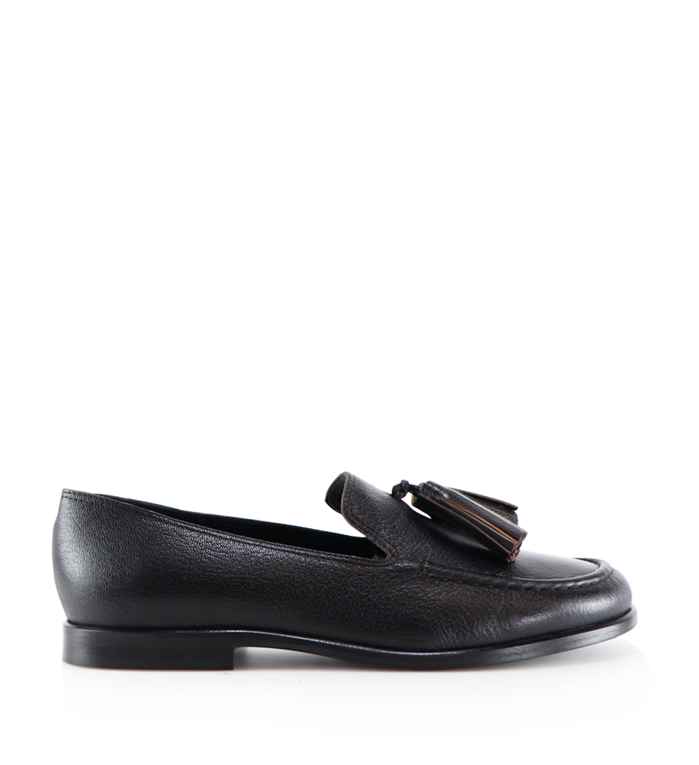 Selva loafers, dark brown leather