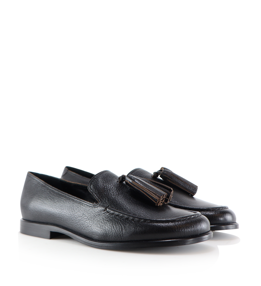 Selva loafers, dark brown leather