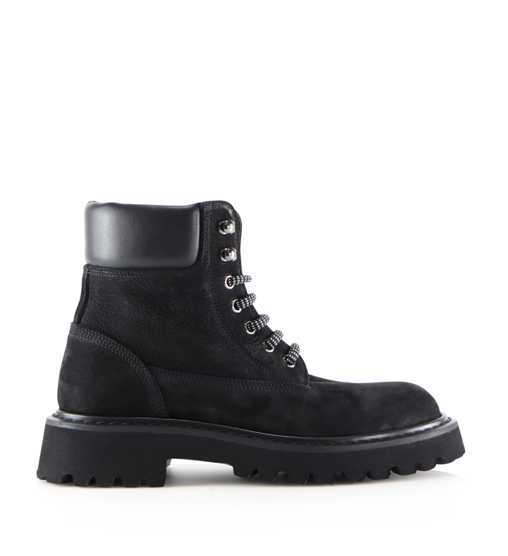 Nordhaven støvler, sort nubuck