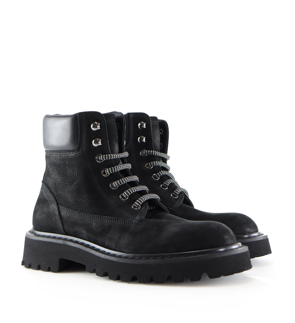 Nordhaven støvler, sort nubuck