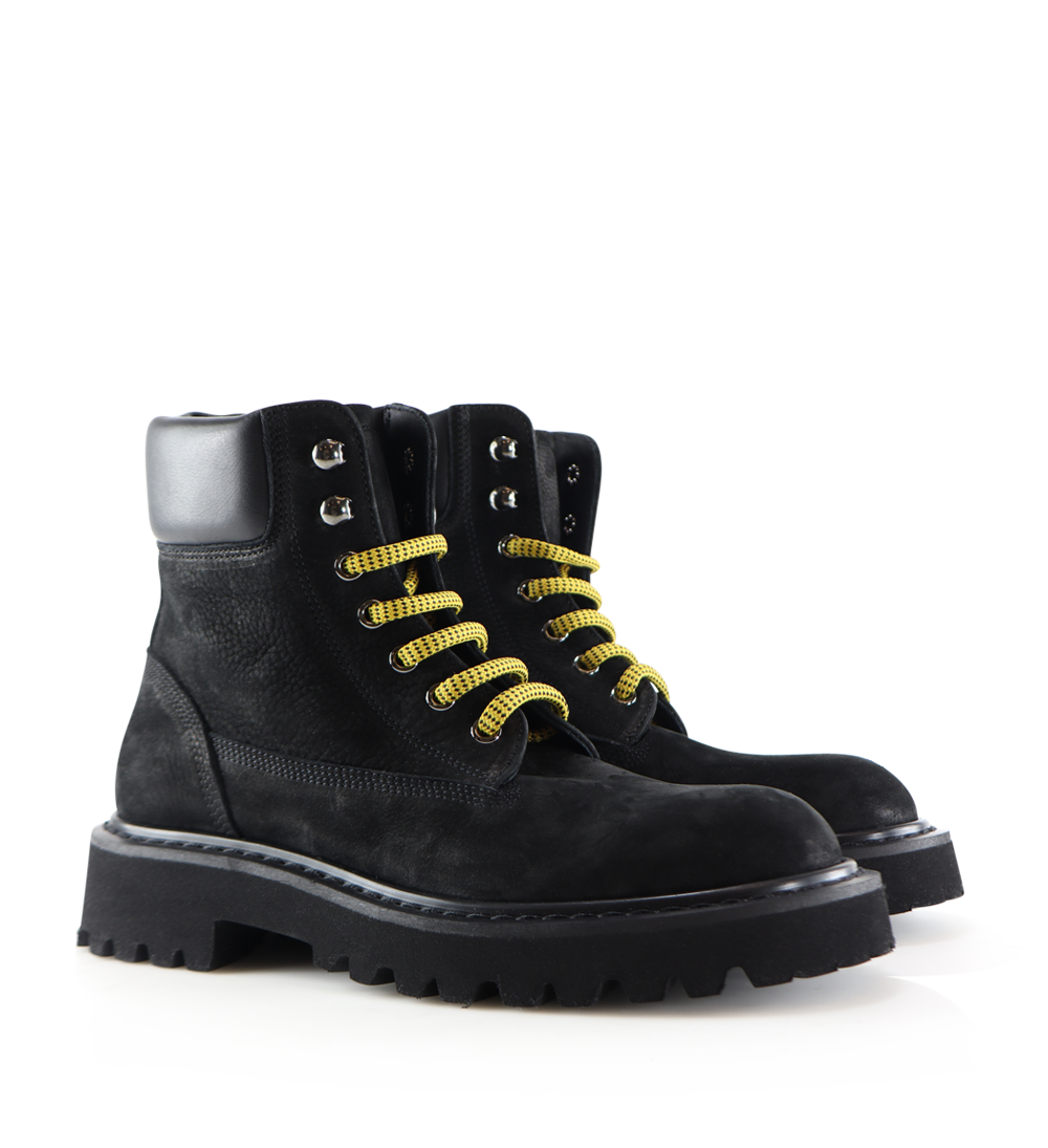 Nordhaven støvler, sort nubuck