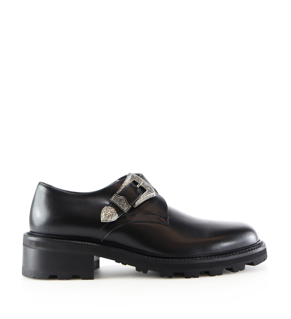 Chia loafer, black leather