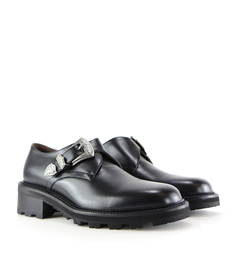 Chia loafer, black leather