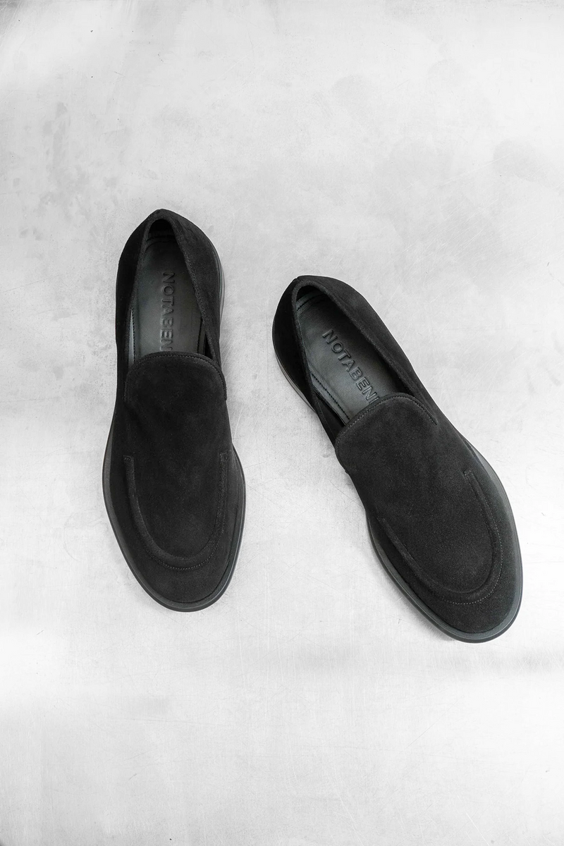 ANTONIO, Black Suede