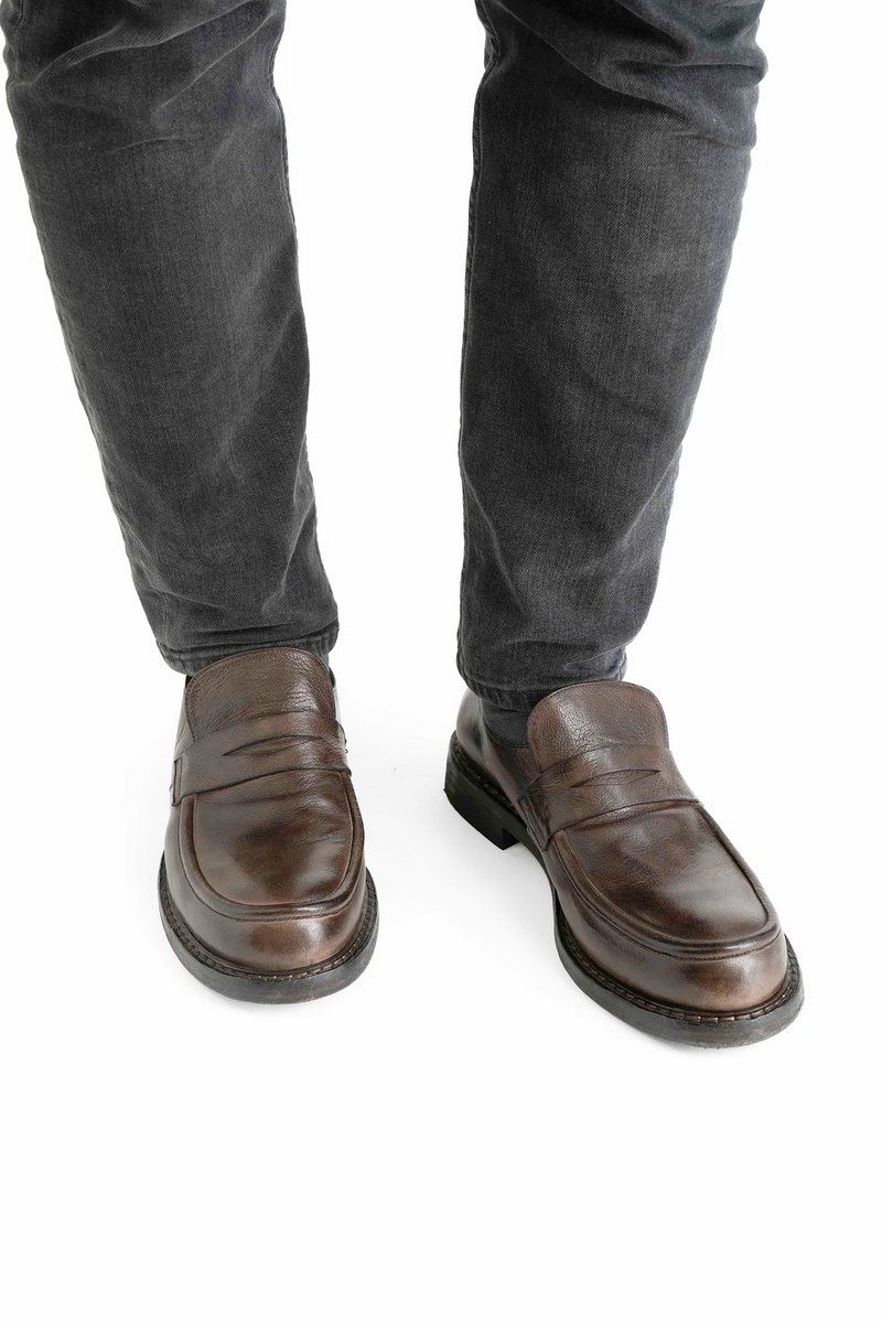 FILIPPO, Brown Leather