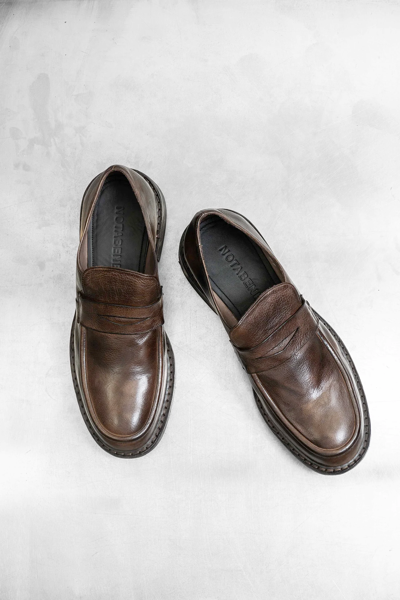 Filippo loafers, brun læder