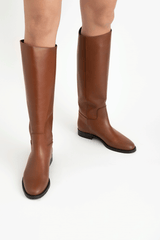 ERIKA, Brown Leather