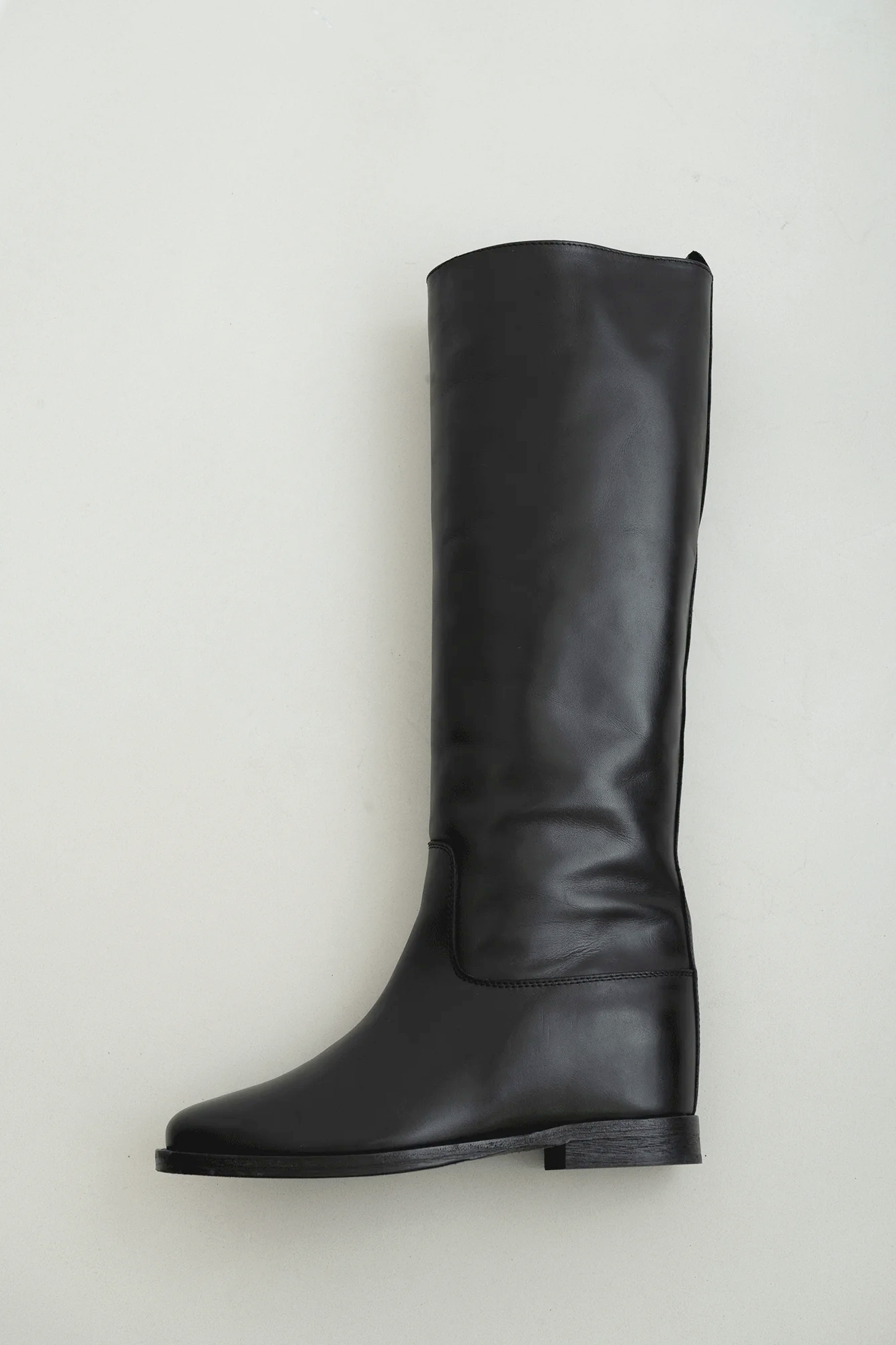 Isadora, Black Leather, Boots
