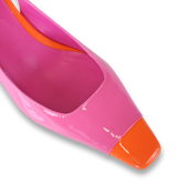 ELOISA, Pink/Orange Patent Leather