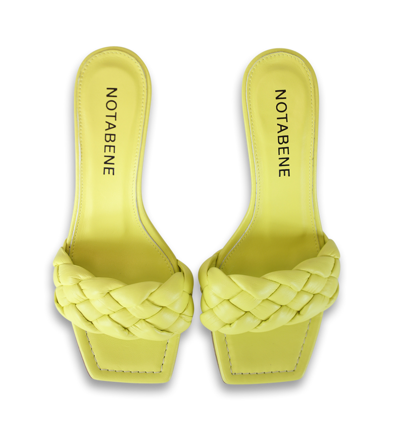 MIRABELLA, Yellow Leather