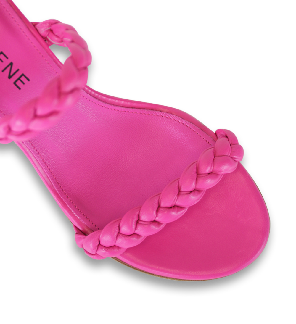 Ortensia 60 sandals, pink leather