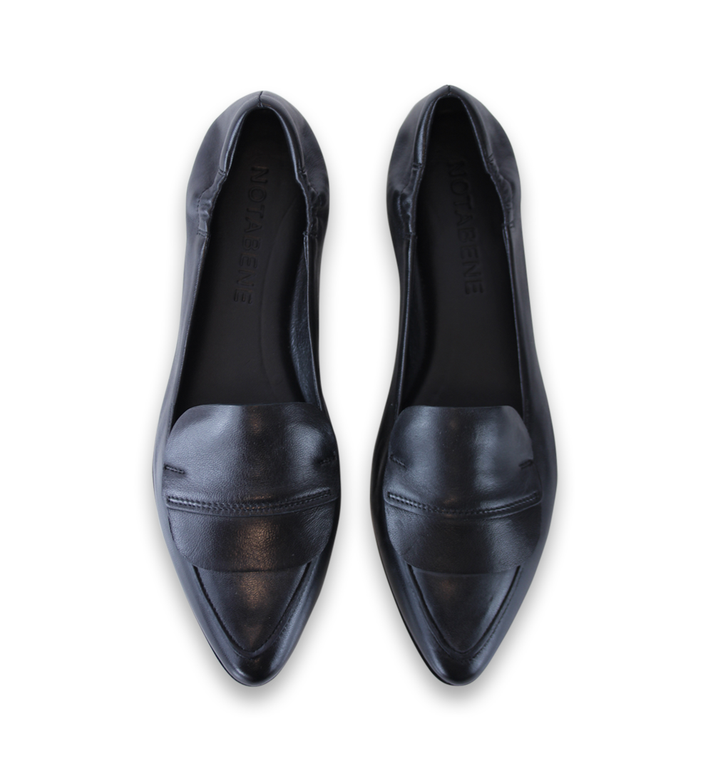 Romy loafers, black leather