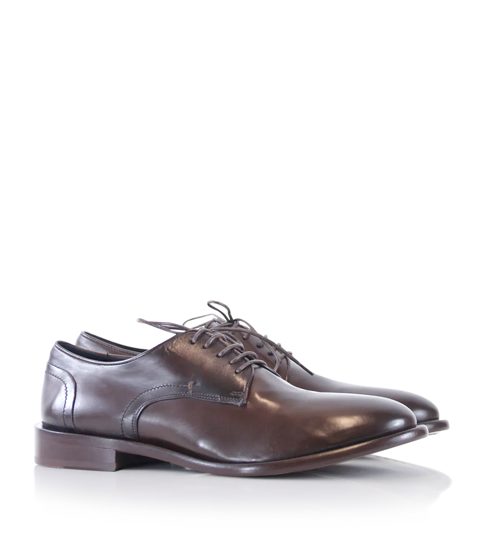 Santino lace-up shoes, brown leather