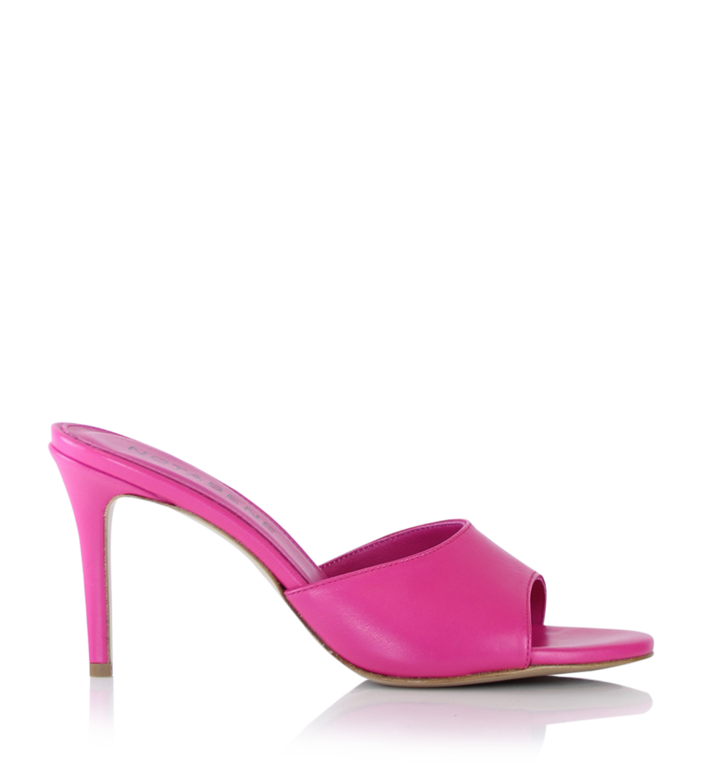 Viola 80 sandaler, pink læder